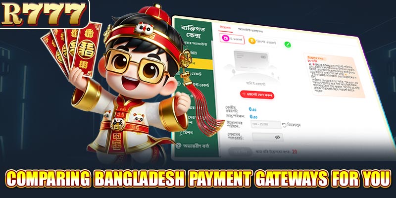 Comparing Bangladesh payment gateways for you