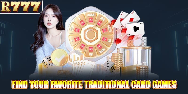 Find your favorite traditional card games